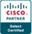 Cisco Partner Select Certified Logo